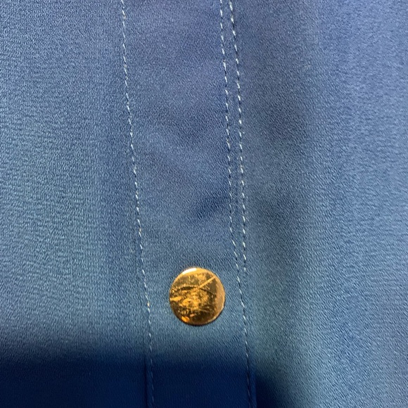 EUC Adrianna Papell Sleeveless Cobalt Blue Size Large - Picture 8 of 8